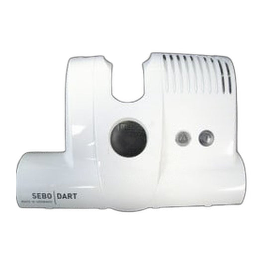 SEBO ET-1 Power Head Cover with DART Print - Arctic White