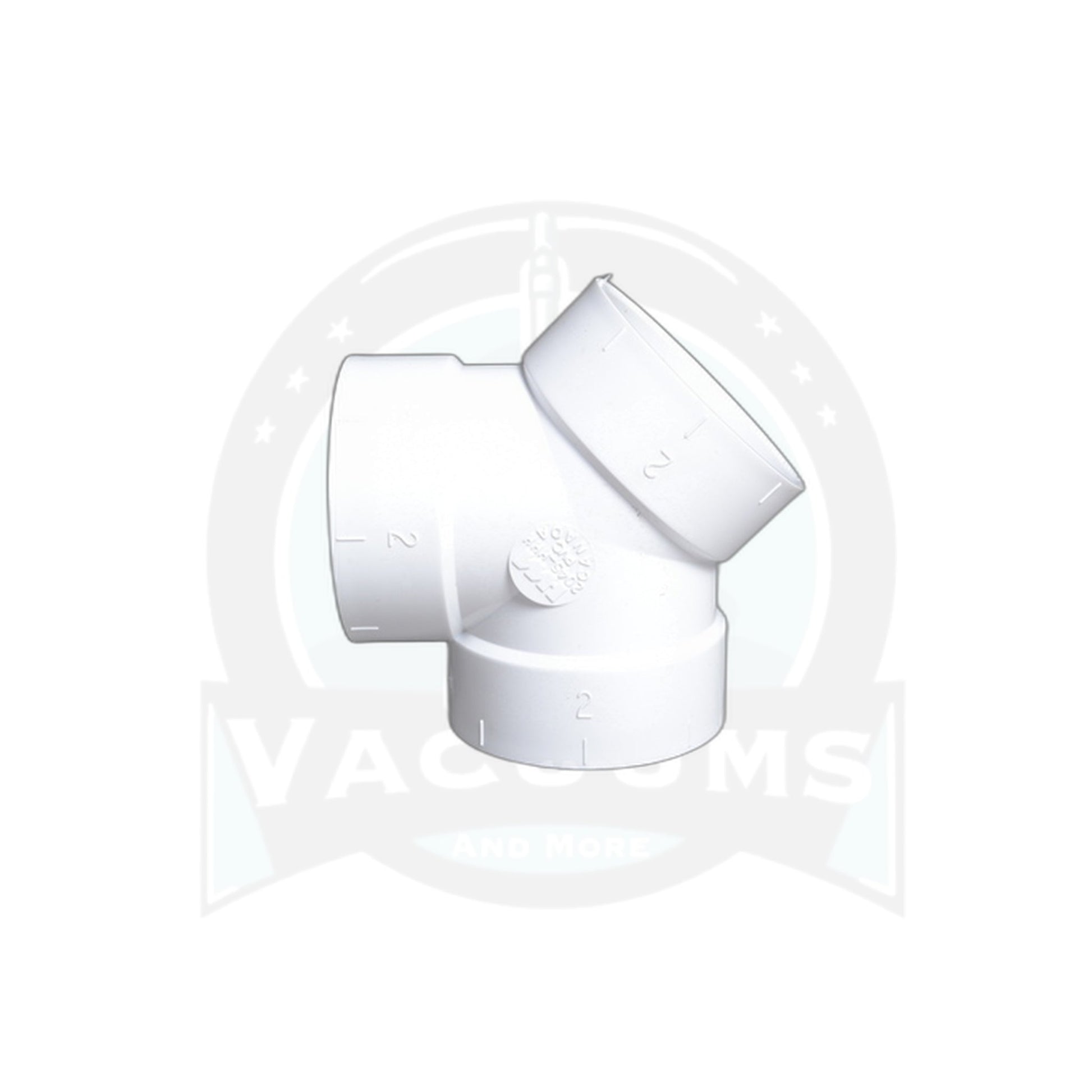 3-Way 45-Degree Coupling / Double Wye - Vacuums and More