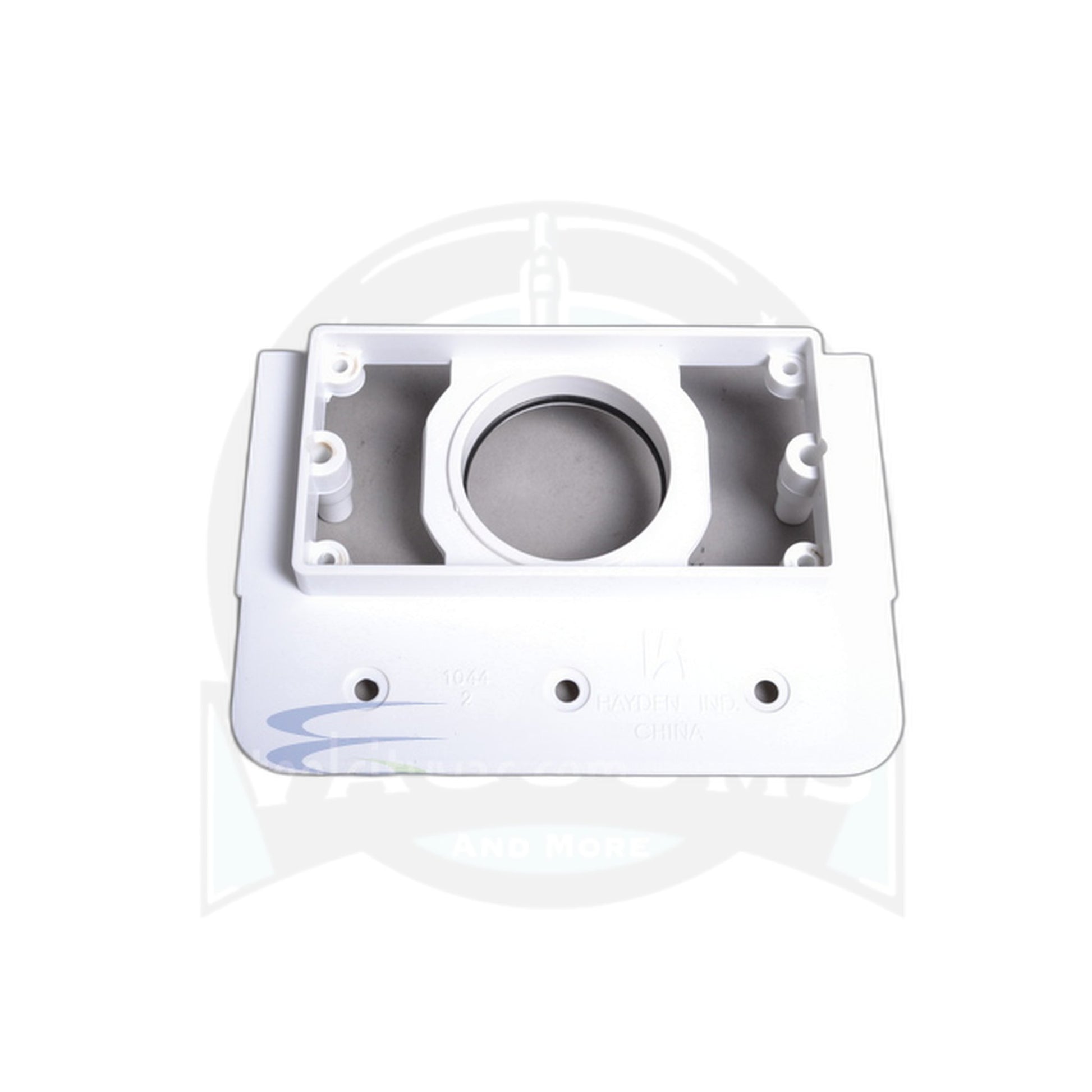 3-Way Mounting Plate - Central Vacuum, 2" x 3" Construction - Vacuums and More