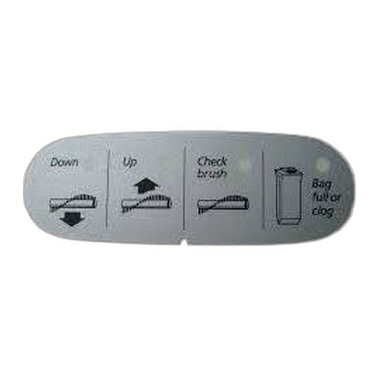 SEBO Status Display Panel in Silver for AUTOMATIC X4