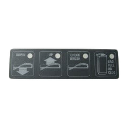 SEBO Display Panel for AUTOMATIC X1 and X2 — Dark Gray