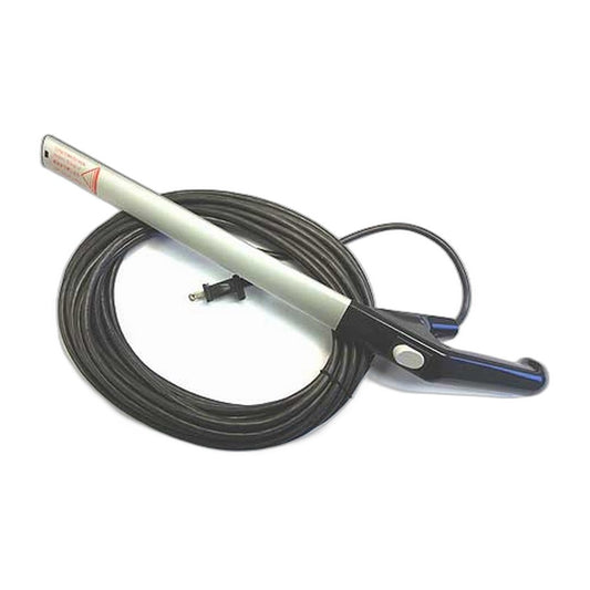 SEBO Handle Assembly with Tube, Cord and Switch for the White AUTOMATIC X1 and X2 — Dark Gray / White