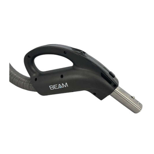 Beam 24V Central Vacuum Hose Handle - Complete, Peppercorn