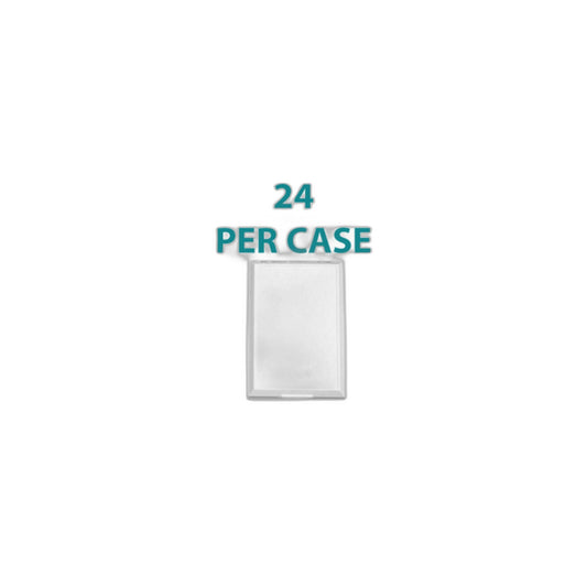 White Central Vacuum Inlet Valve with Full Door