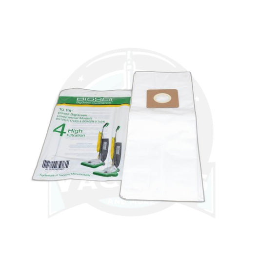 Bissell 101H and 102H Top-Fill Vacuum Paper Bags - 4 Pack