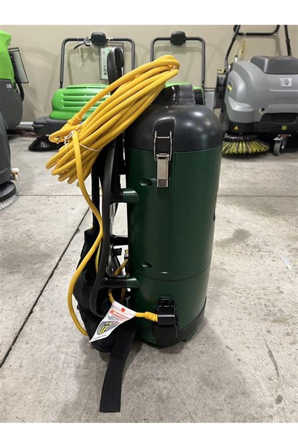 6-Quart Backpack 8.5 Amp Motor, 3-Stage Filtration with HEPA Media