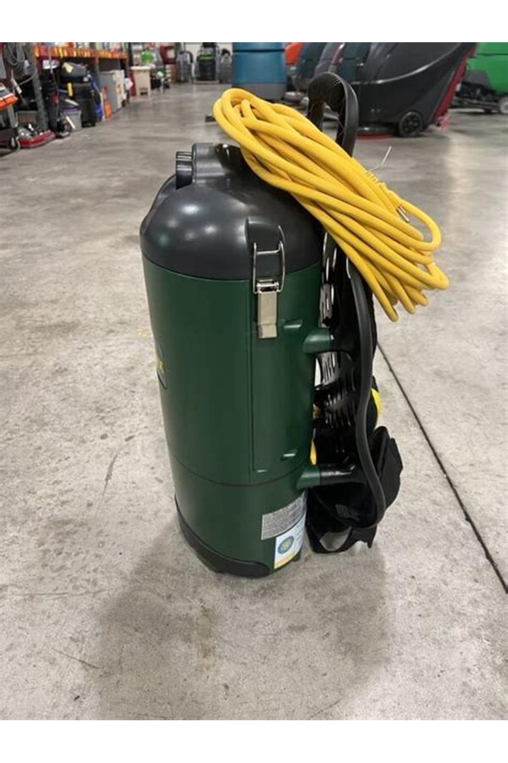 6-Quart Backpack 8.5 Amp Motor, 3-Stage Filtration with HEPA Media