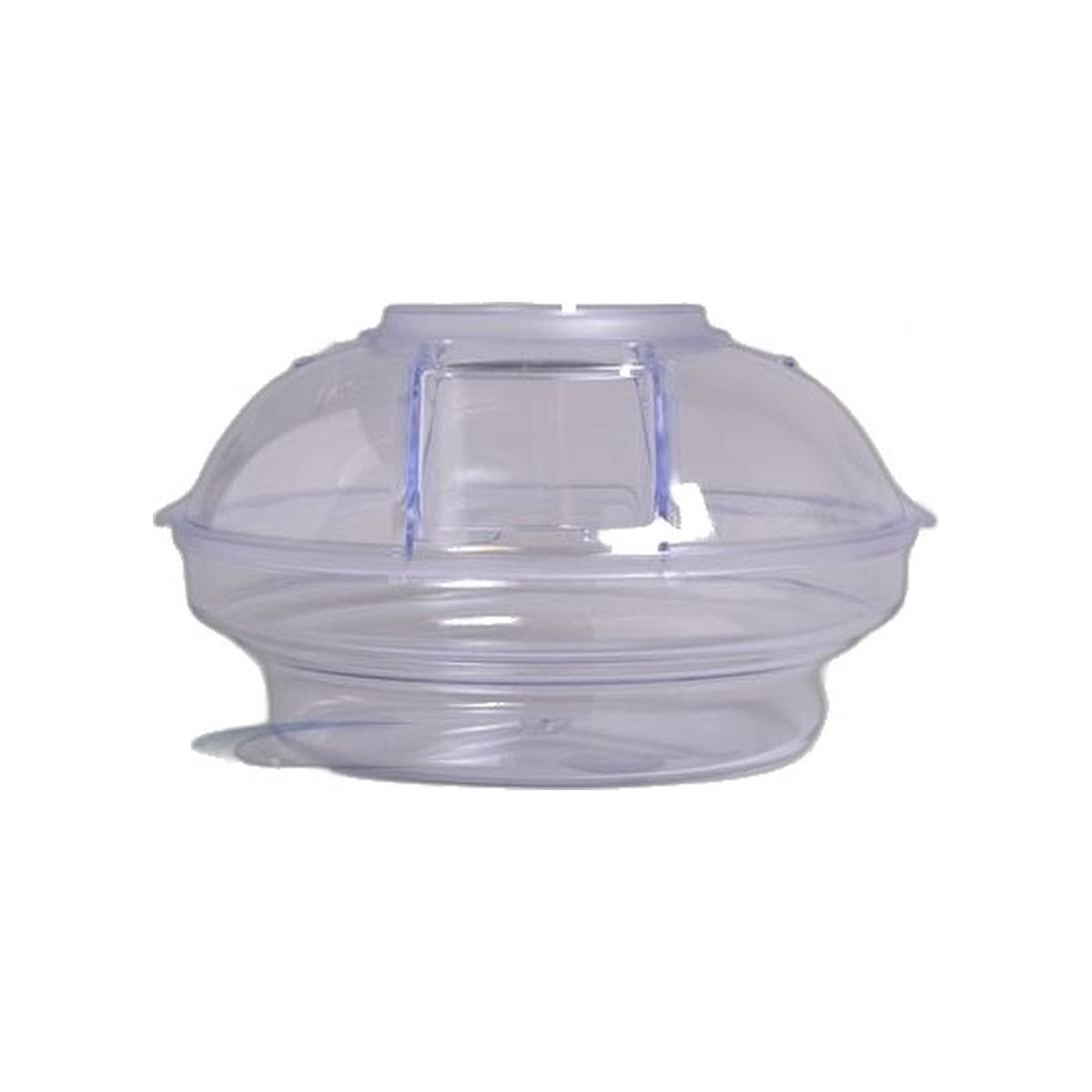 Rainbow E2 Type 12 Clear Water Basin - 4 Quart, Tapered Round Bottom