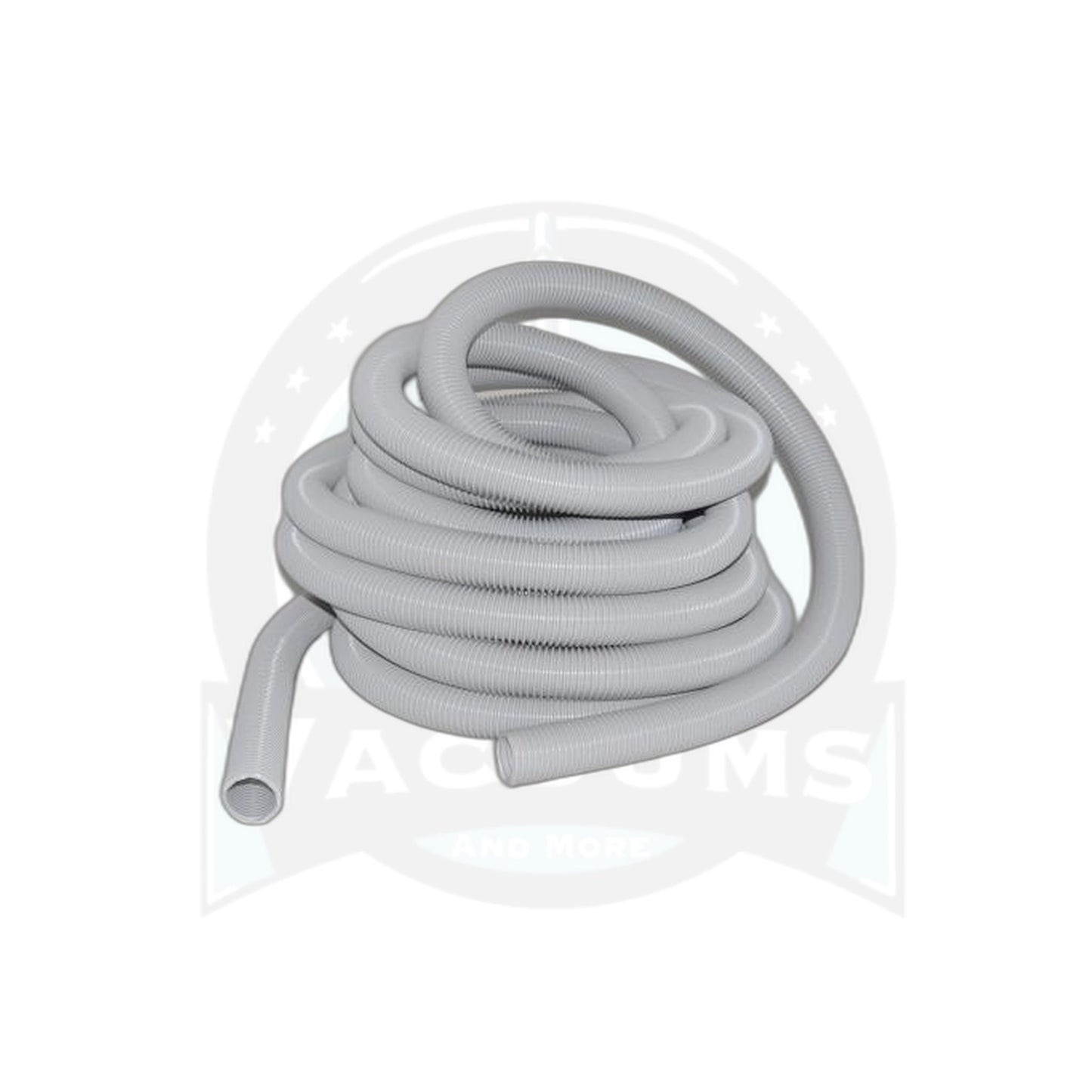 Plastiflex Central Vacuum Hose - Gray, 1-3/8" x 50' Crushproof - Vacuums and More