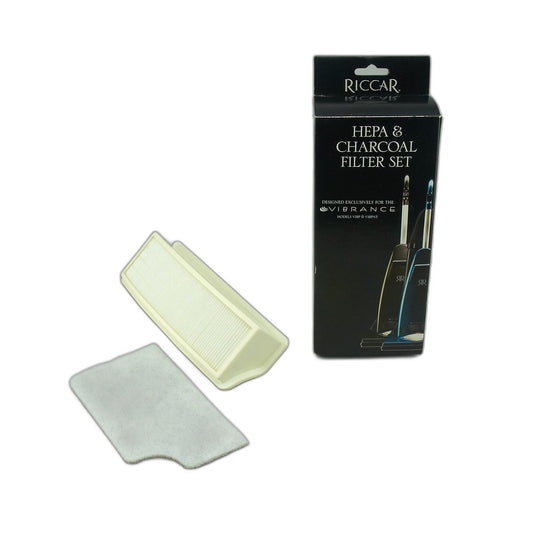 Riccar Vibrance Premium Filter Set, HEPA Post and Charcoal Secondary
