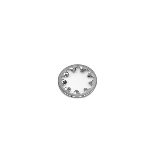 Stainless Steel Internal Tooth Lock Washer, 1/4 in.