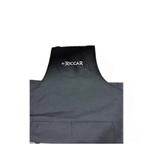 Riccar Shop Apron, Black with Embroidered Logo