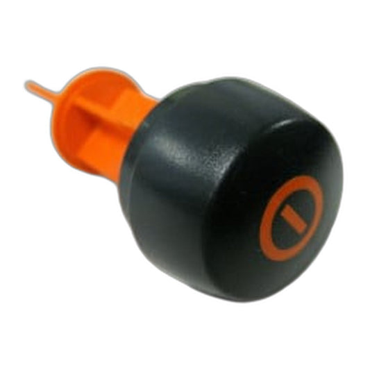 SEBO On/Off Knob in Gray Black and Orange for AIRBELT K2 Turbo and K3 Premium