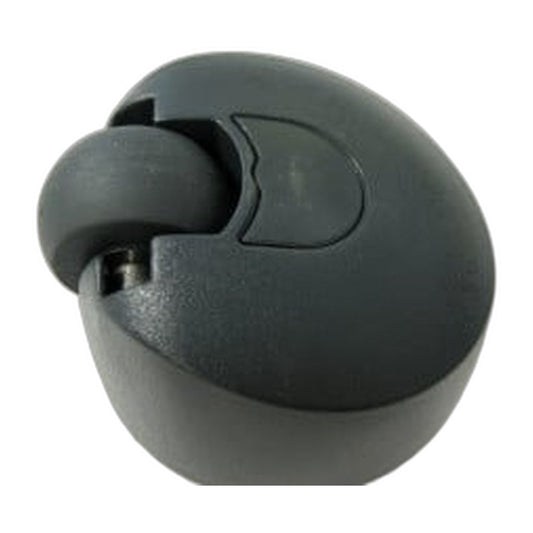 SEBO Bag Cover Castor for AIRBELT K Canisters — New Style, Gray Black