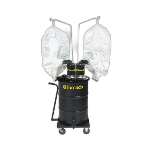 Tornado Jumbo Vac Air-Powered Quad External Filter Wet/Dry Vacuum