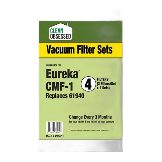 Eureka CMF-1 Filter Sets, Replaces #61740 (2 Sets/Pkg)