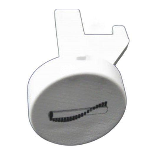 SEBO Right-Hand Brush Roller Release Button for AUTOMATIC X7 Premium - White
