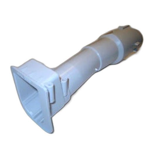 SEBO Connector Tube, Suction Neck to Wand, for 370 Comfort and Electronic 370 — Light Gray