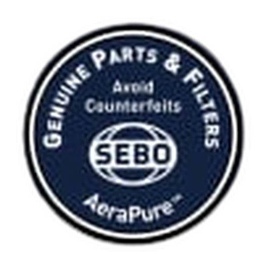 SEBO Textile Exhaust Microfilter for DART — Solid Marine Blue