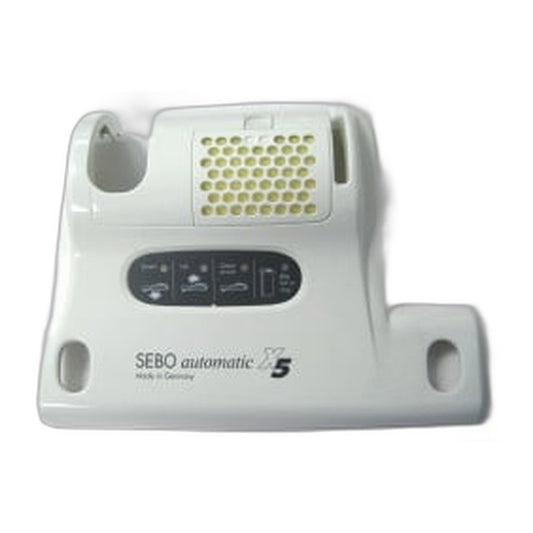 SEBO Complete Power Head Cover in White for AUTOMATIC X5