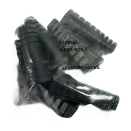 SEBO Cord Grommet for AUTOMATIC X, FELIX and DART — Gray Black, 10 Pack