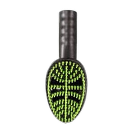 SEBO Pet Hair Grooming Brush, Soft Bristles — Black/Green, 1 1/4 in. Cuff