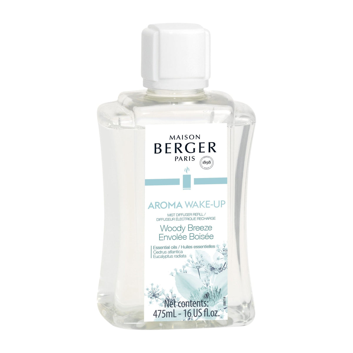 Maison Berger AROMA WAKE UP: Woody Breeze Mist Diffuser Refill – 475 mL