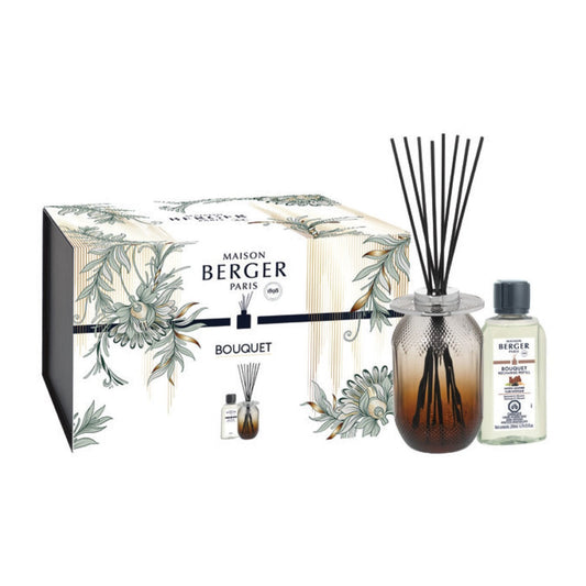 Maison Berger Evanescence Reed Diffuser Gift Set + Mystic Leather—Fawn