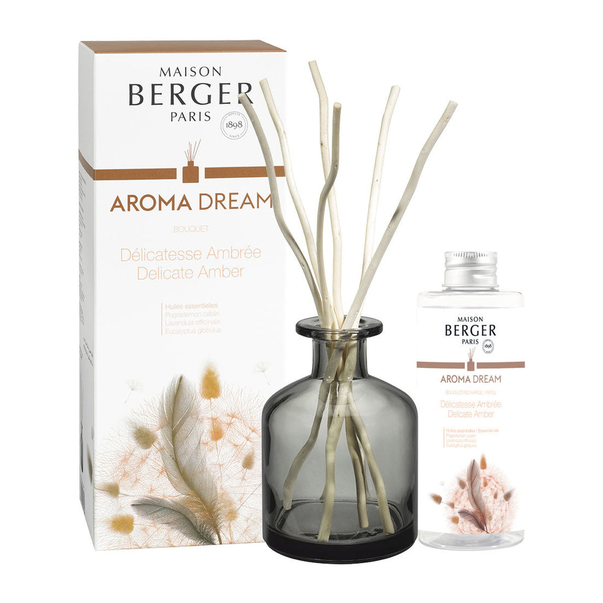 Maison Berger Aroma Dream Reed Diffuser – Moss Green, 180 mL