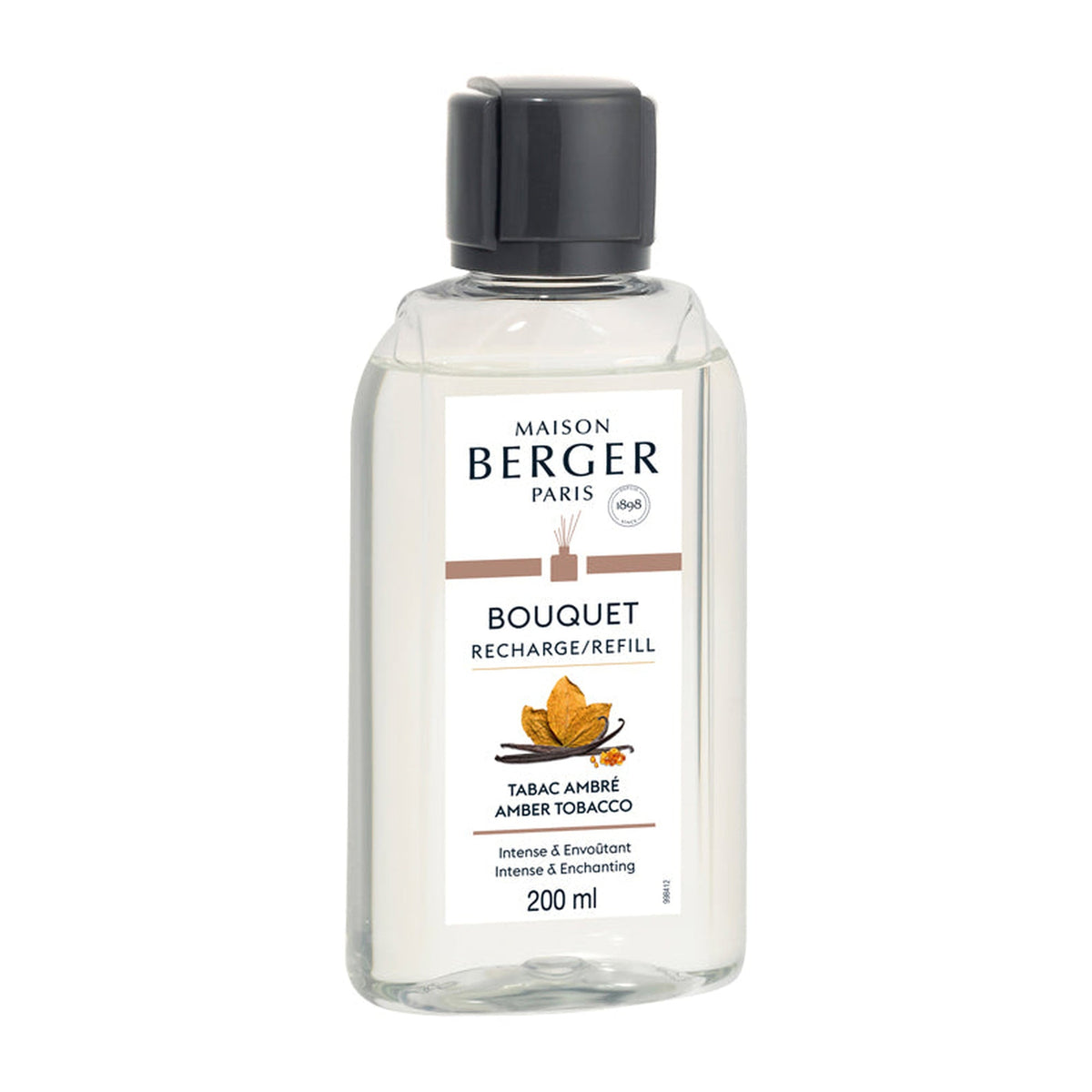 Maison Berger Amber Tobacco Reed Diffuser Refill – 200 mL