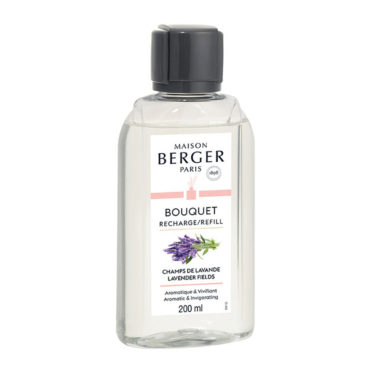 Maison Berger Lavender Fields Reed Diffuser Refill – 200 mL