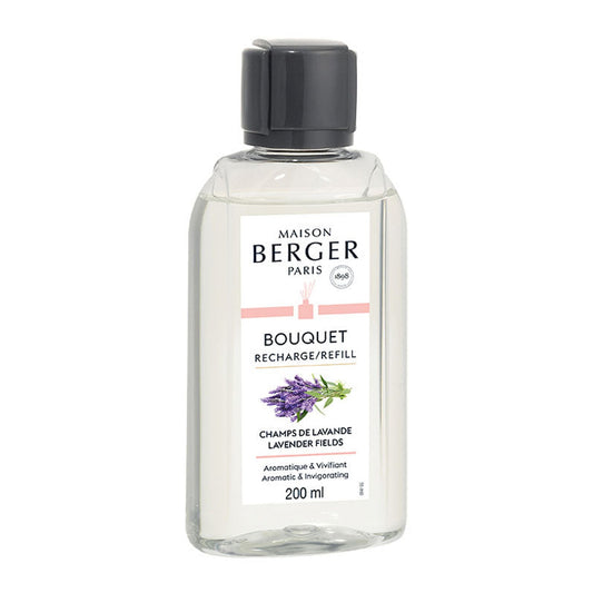 Maison Berger Lavender Fields Reed Diffuser Refill – 200 mL