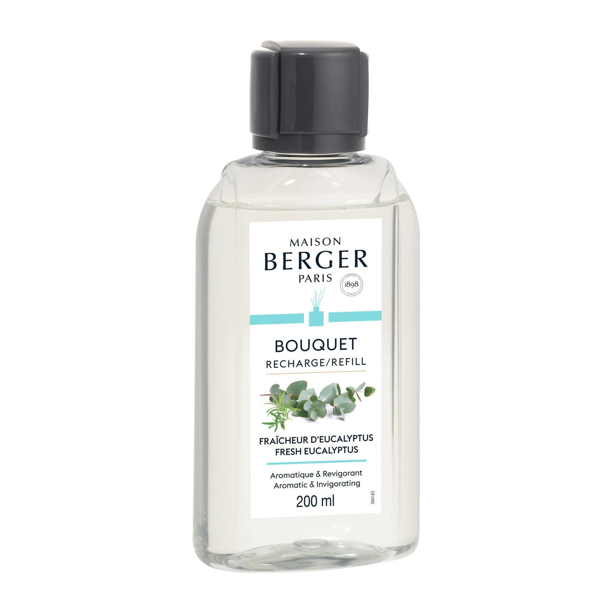 Maison Berger Fresh Eucalyptus Reed Diffuser Refill – 200 mL