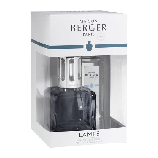 Maison Berger GLAÇON - Grey + 250ml Pure White Tea – Lamp Gift Set
