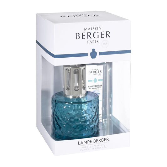 Maison Berger Mirage Azure Fragrance Lamp Gift Set with Ocean Breeze