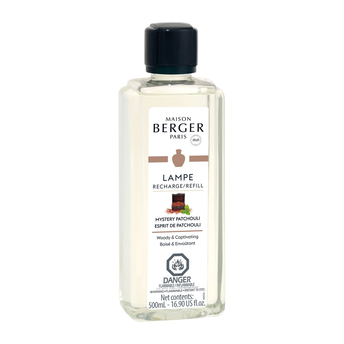 Maison Berger Mystery Patchouli Lamp Refill – 500 mL