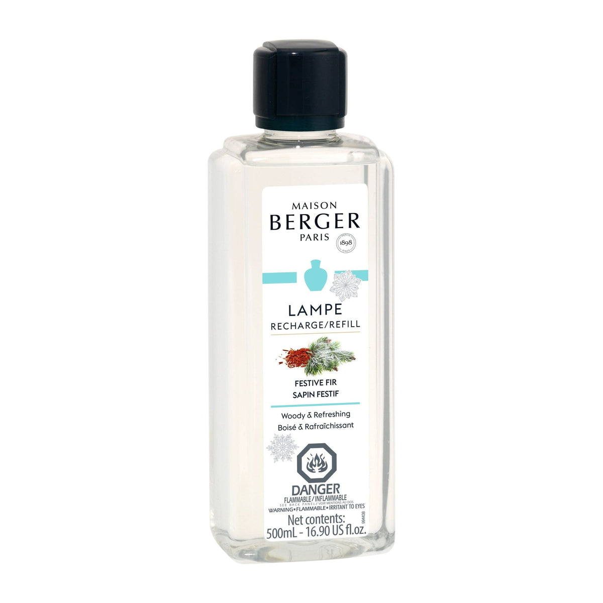 Maison Berger Festive Fir Lamp Refill – 500 mL