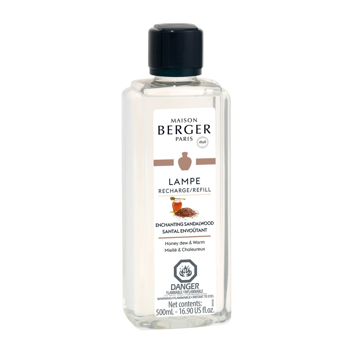Maison Berger Enchanting Sandalwood Lamp Refill – 500 mL