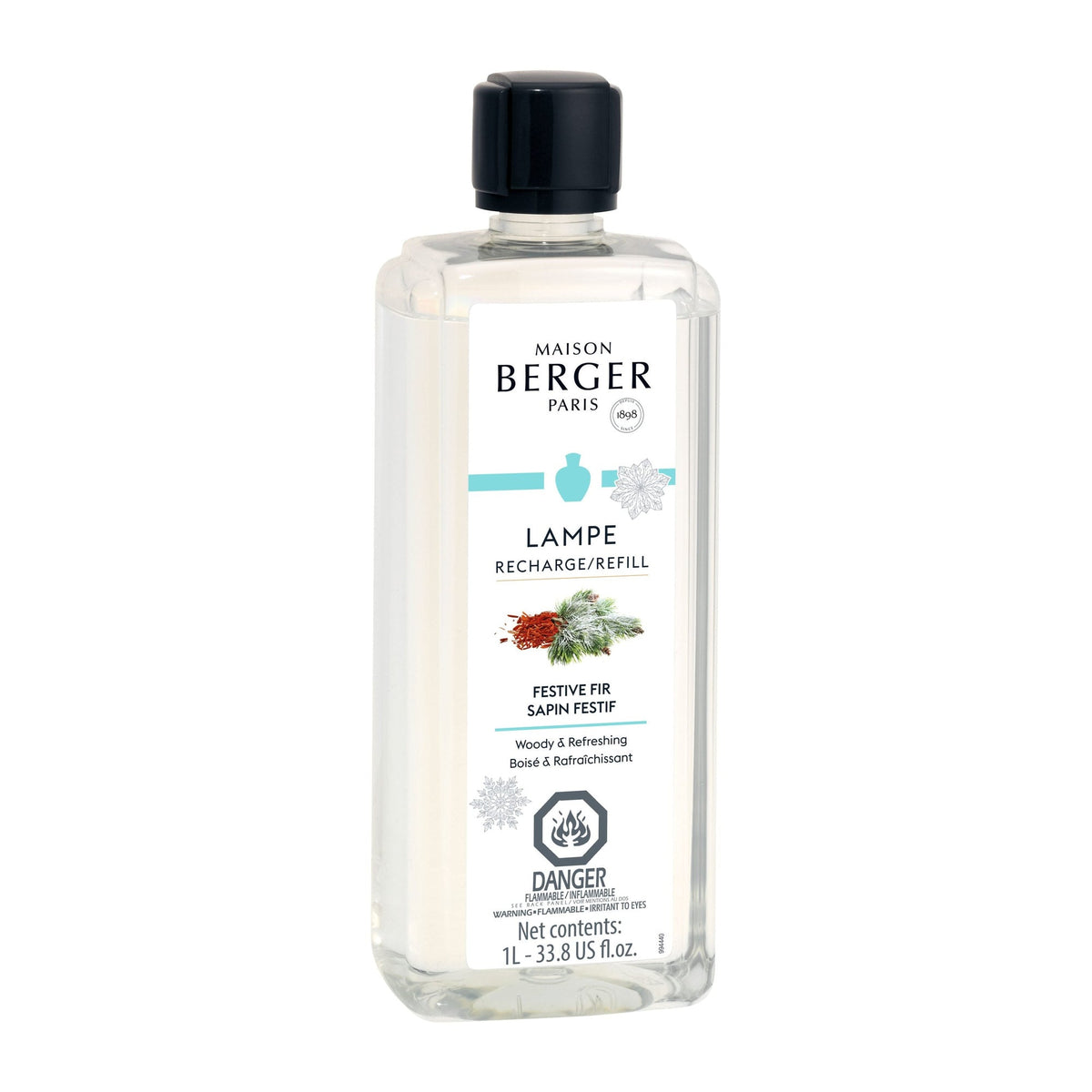 Maison Berger Festive Fir Lamp Refill – 1 L
