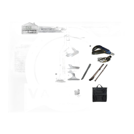 Clean Obsessed SEBO Central Vac Kit - 35' Pigtail Hose, 12" Black Powerhead